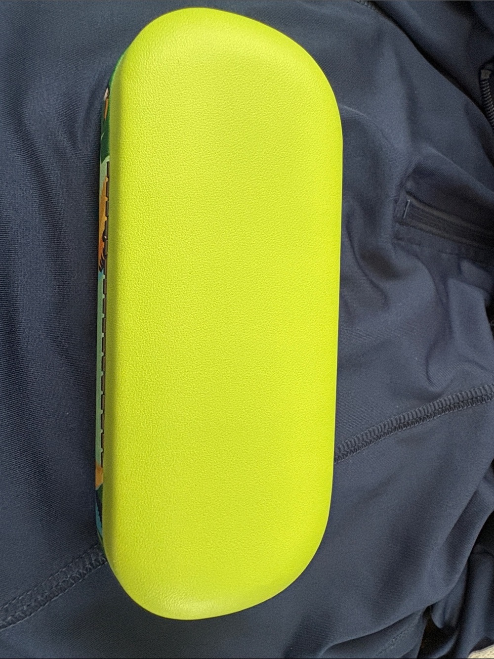 Eyeglass Case Tropical Flamingo Hard Eyeglass Case - Mint Green with Pink NWT - Picture 3 of 4